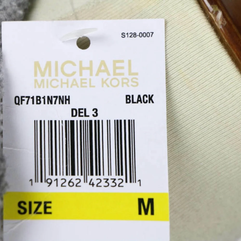 Michael Kors Black and White Lightweight‎ Coat New with Tags